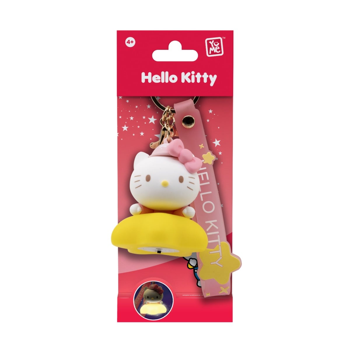Breloc Hello Kitty Yume Light-Up Star