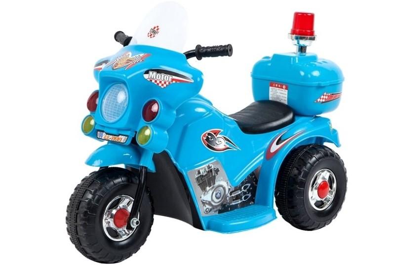 Motocicleta Electrica Copii Leantoys cu Pedala - imagine 2