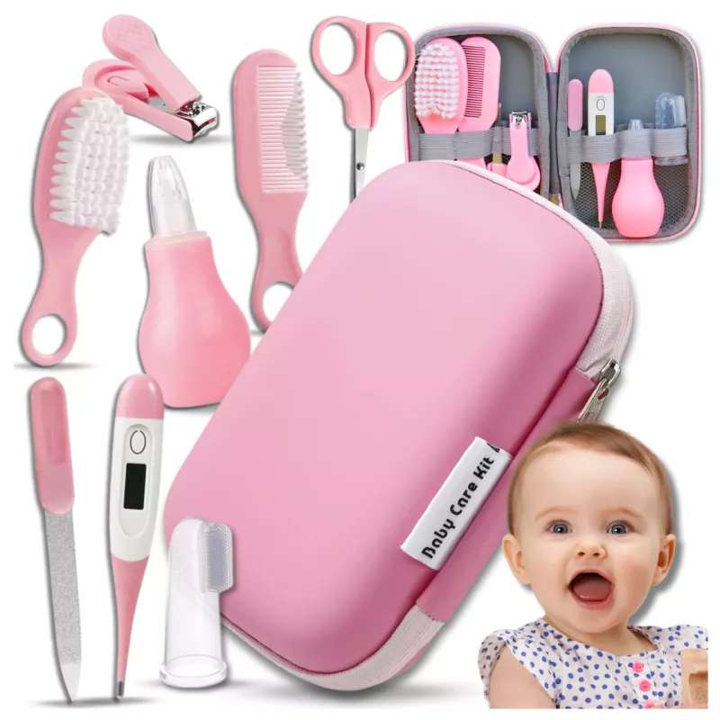 Set Ingrijire Bebe NiceKids 9 in 1 Portabil - imagine 6