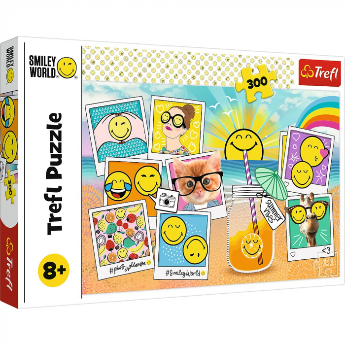 Puzzle Trefl 300 Zâmbete din Vacanță | Educativ