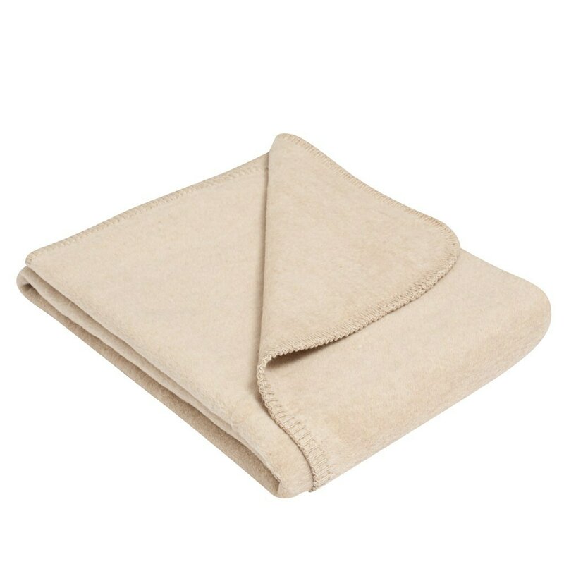 Paturica New Baby Bumbac 75x100 cm, Moale, Beige - imagine 2