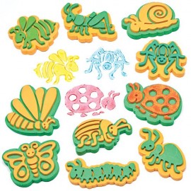 Set 10 Stampile Insecte Baker Ross Spuma