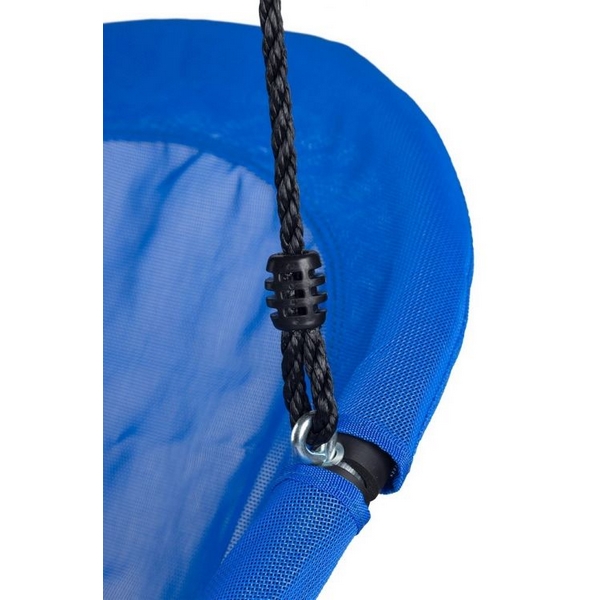 Leagan tip barca Ecotoys Albastru, Rezistent 150kg - imagine 5
