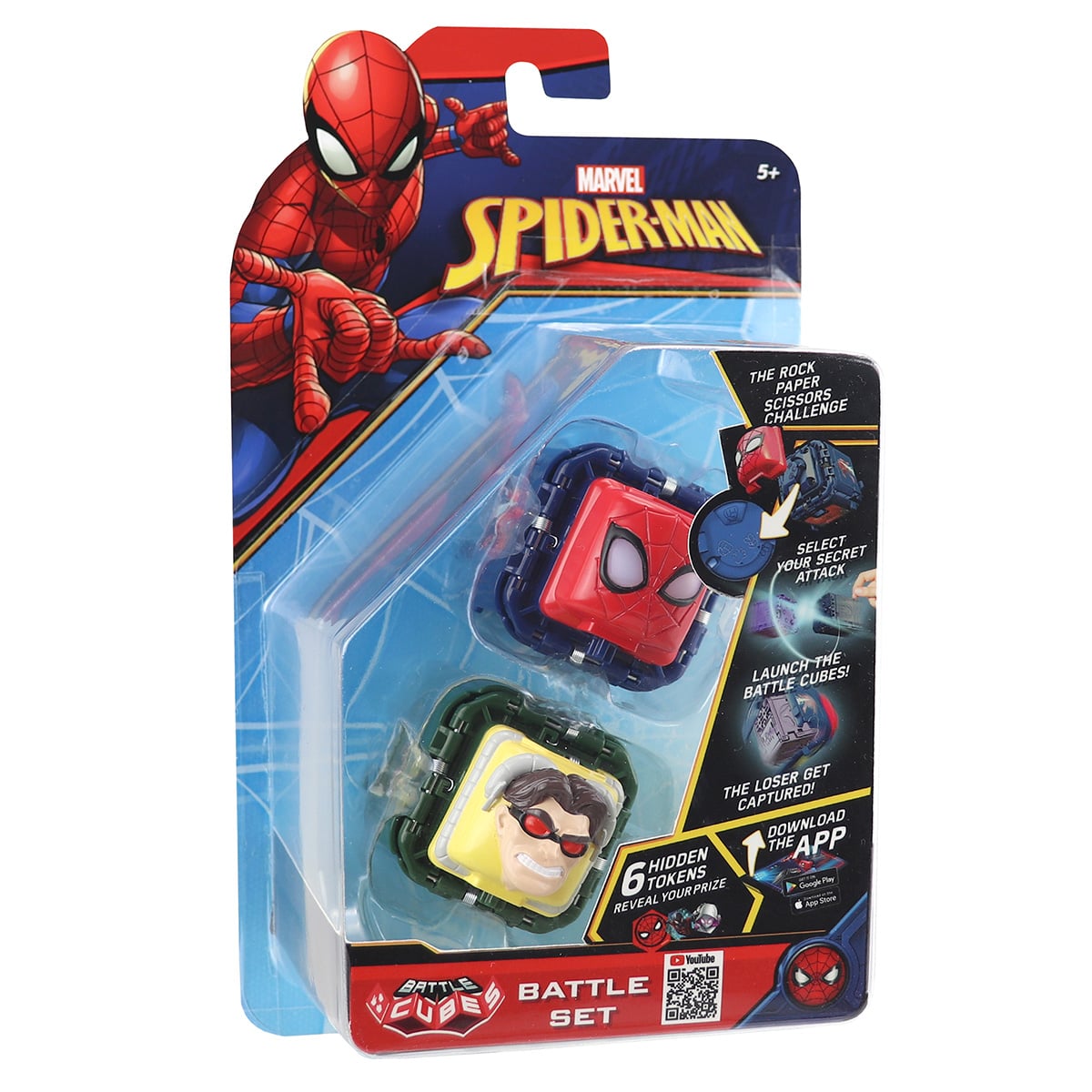 Battle Cubes Spiderman vs Dr. Octopus Joc