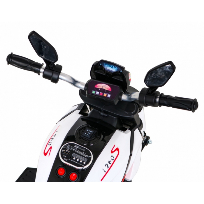 Motocicleta Ramiz Fast Tourist pentru copii - 18W - imagine 5
