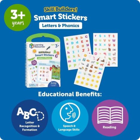 Learning Resources Set Abțibilduri Litere Engleză - imagine 5