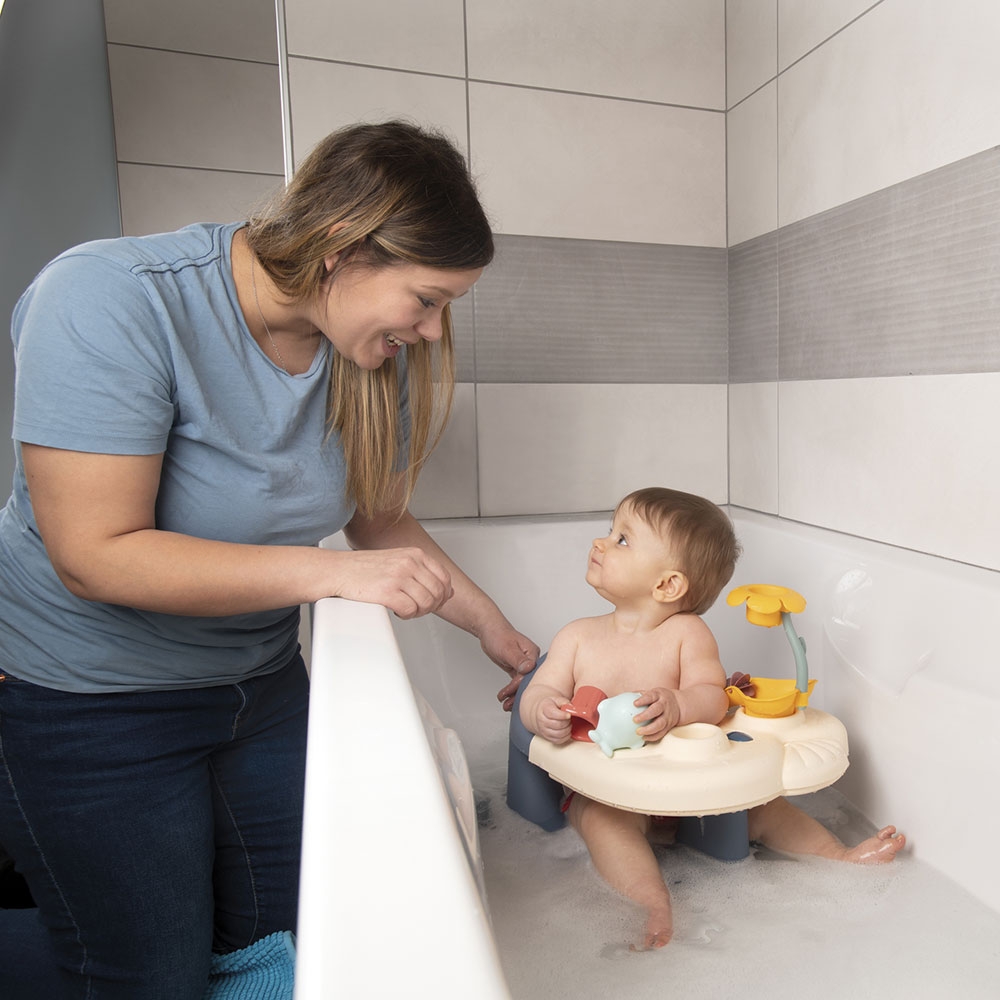 Scaun Baie Smoby Baby Bath Time Albastru Siguranță - imagine 5