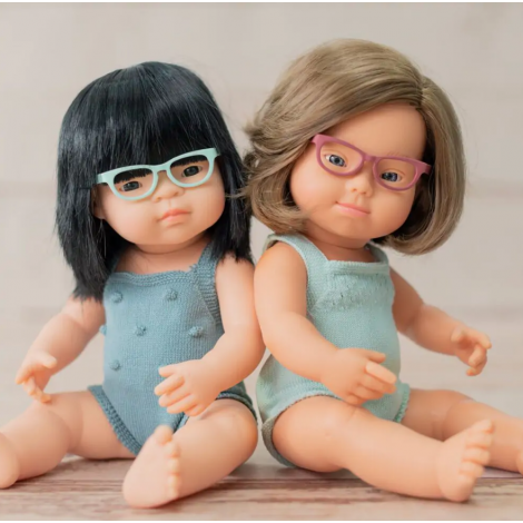 Papusa Miniland 38cm - Diversitate & Joc Creativ - imagine 2