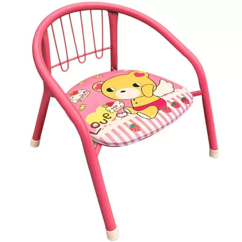 Scaunel NiceKids Pink, ergonomic și sigur - imagine 3