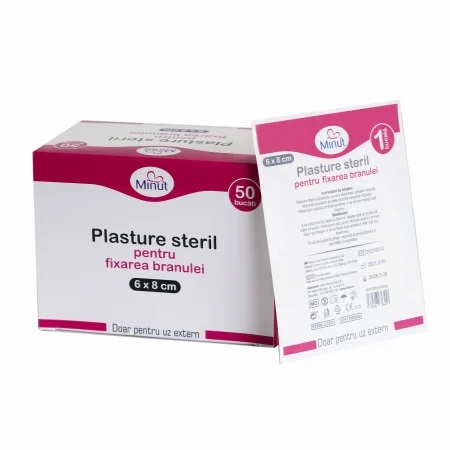 Plasturi Sterili Minut | Fixare Sigură Branulă