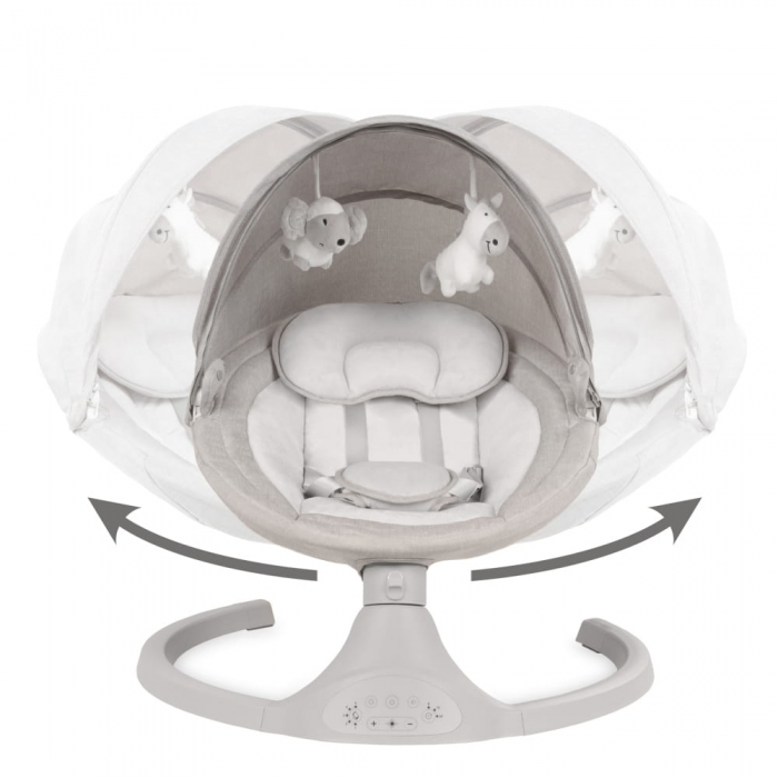 Leagan Electric Kidwell Luxi 2in1, Light Melange - imagine 2