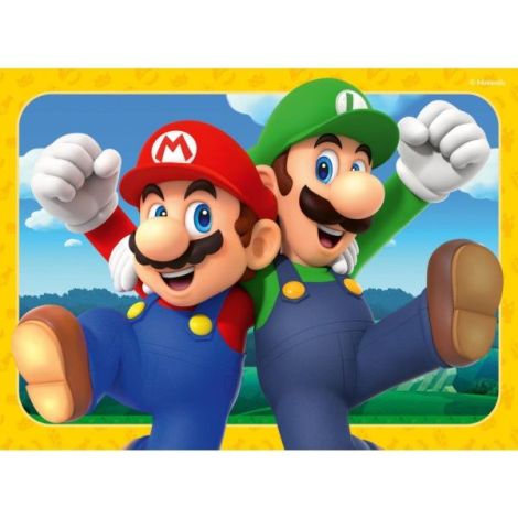 Puzzle Super Mario Ravensburger 4 in 1 - imagine 3