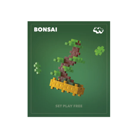 Plus-Plus Bonsai Verde - Set Constructie Creativ 49 piese