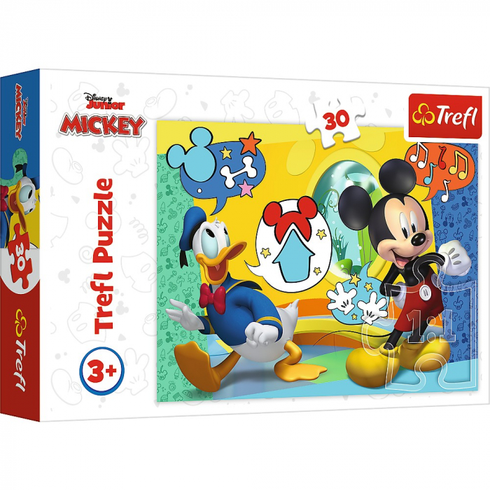 Puzzle Disney Mickey Mouse 30 piese Trefl