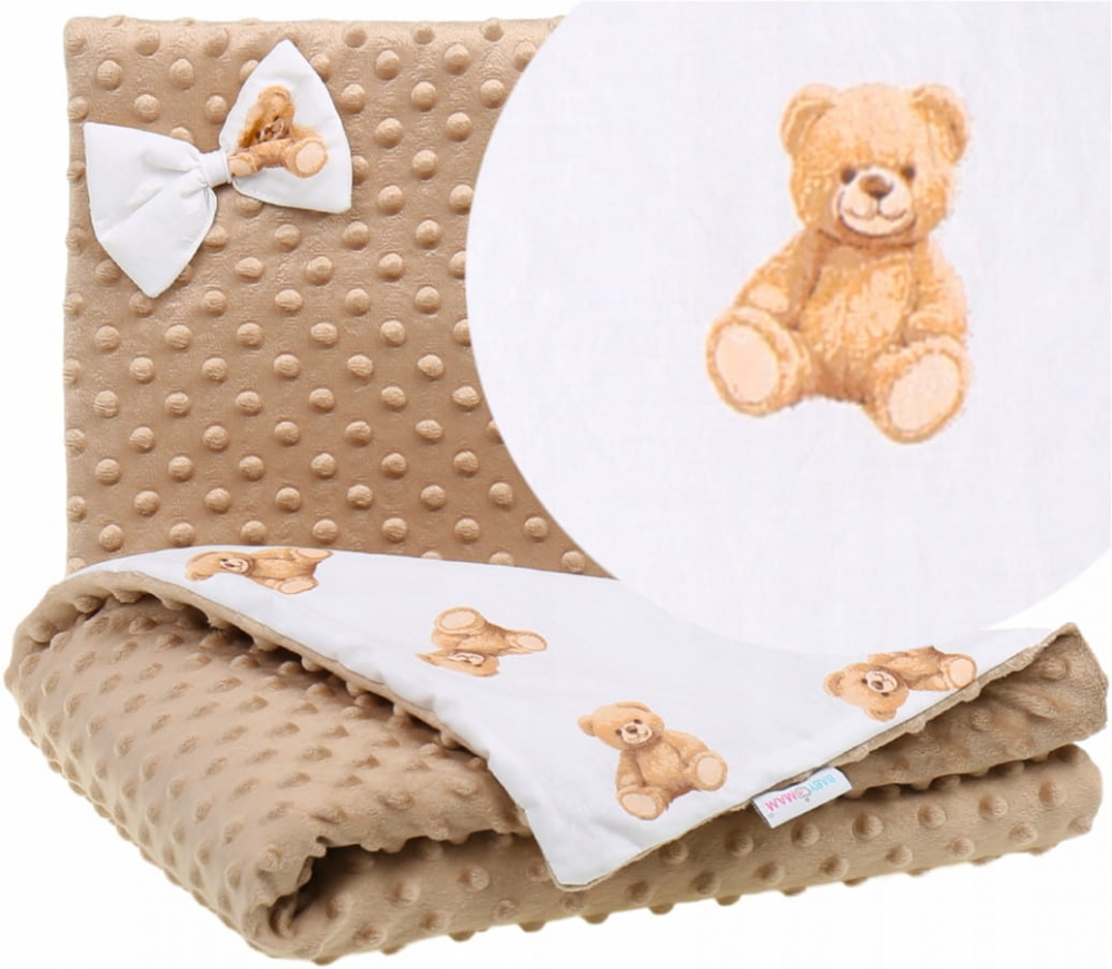 Set BabyMam Paturica + Pernuta Bej, Confort Maxim - imagine 9