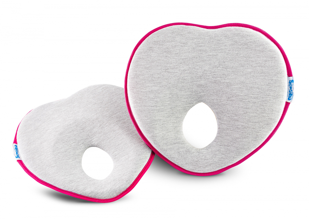 Pernă Ergonomică Sensillo Magenta 22x22cm - imagine 3