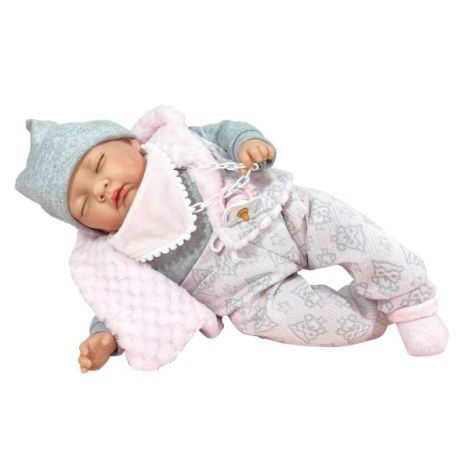 Papusa Nines D'Onil Snow Nou-Nascut | 45cm