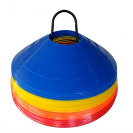 Set Jaloane Sport Spartan, 20 Bucăți, 4 Culori