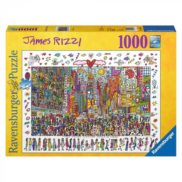 Puzzle Ravensburger Times Square | Detalii Fine