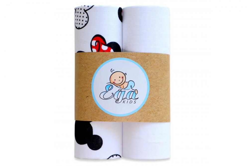 Set 2 scutece bumbac Minnie Mouse Egakids - imagine 2