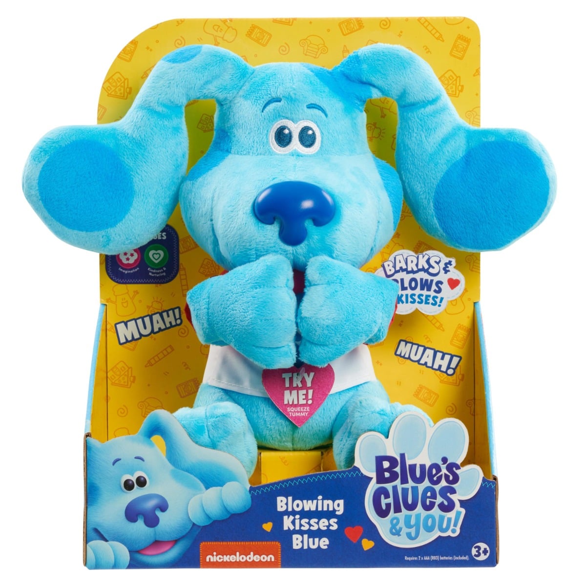Blues Clues Blowing Kisses Blue, Jucărie Plus Interactivă