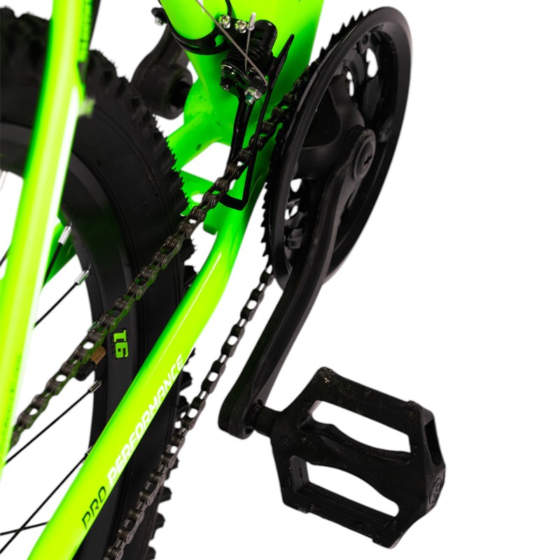 Bicicleta MTB Procart Verde Neon cu Disc