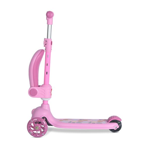 Lorelli Jetster Plus Pink - Trotineta cu LED-uri - imagine 4