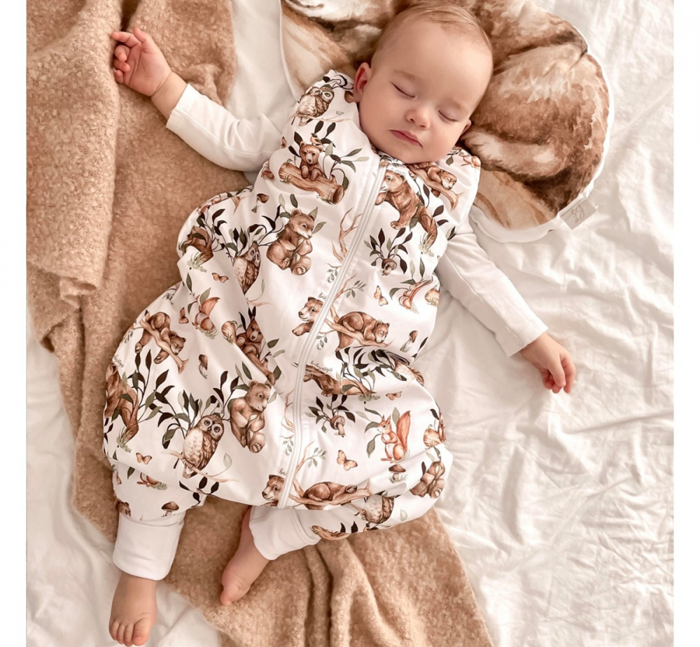 Sac de Dormit Babysteps 2.5 Tog Bumbac 1-2 Ani - imagine 2