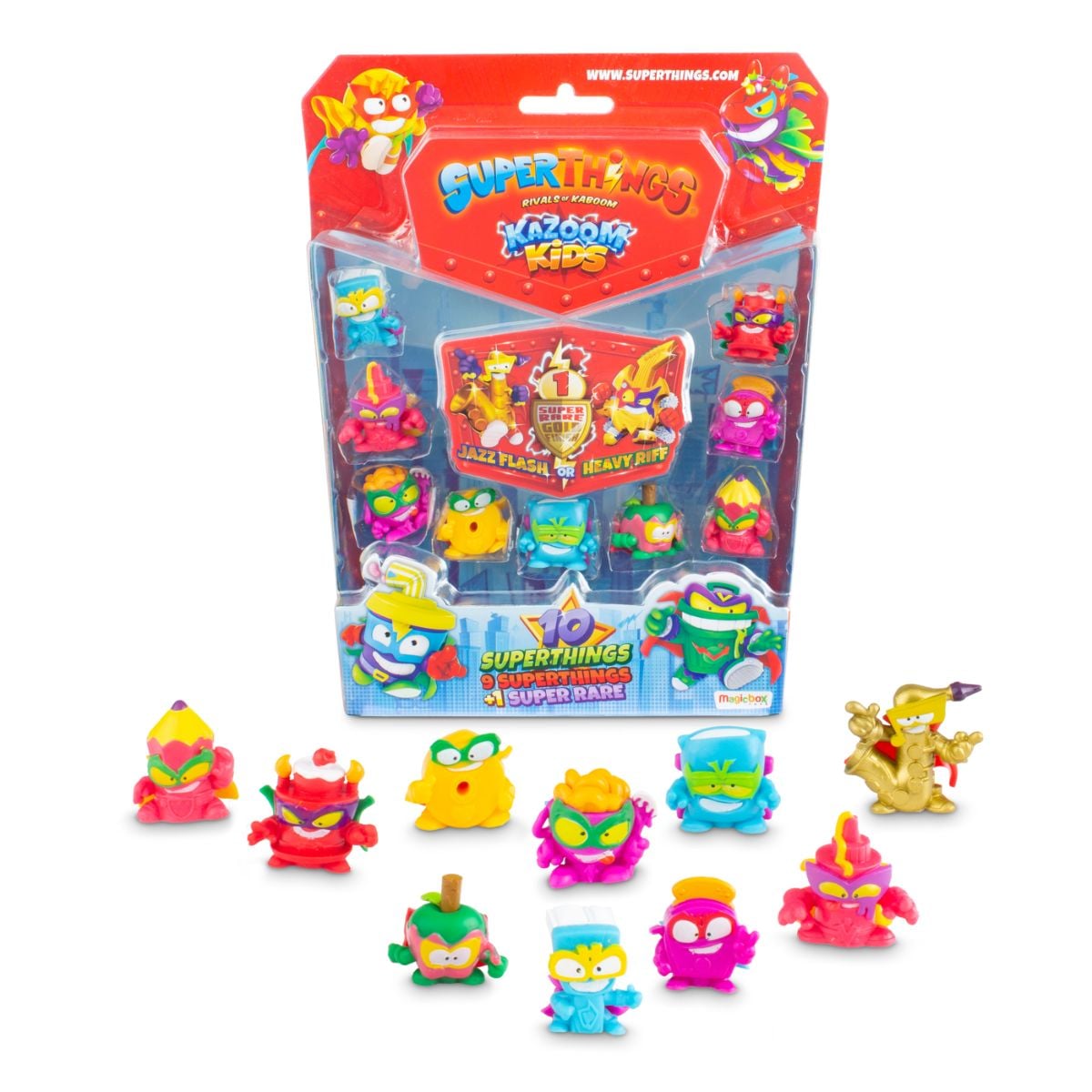 Set 10 Figurine Superthings Kazoom Kids | Colecție Aurie