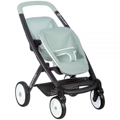 Carucior Twin Smoby Maxi Cosi pentru 2 papusi