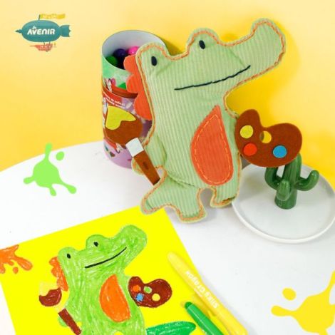 Set Cusut Crocodil Avenir | Jucărie Creativă 6+ - imagine 2