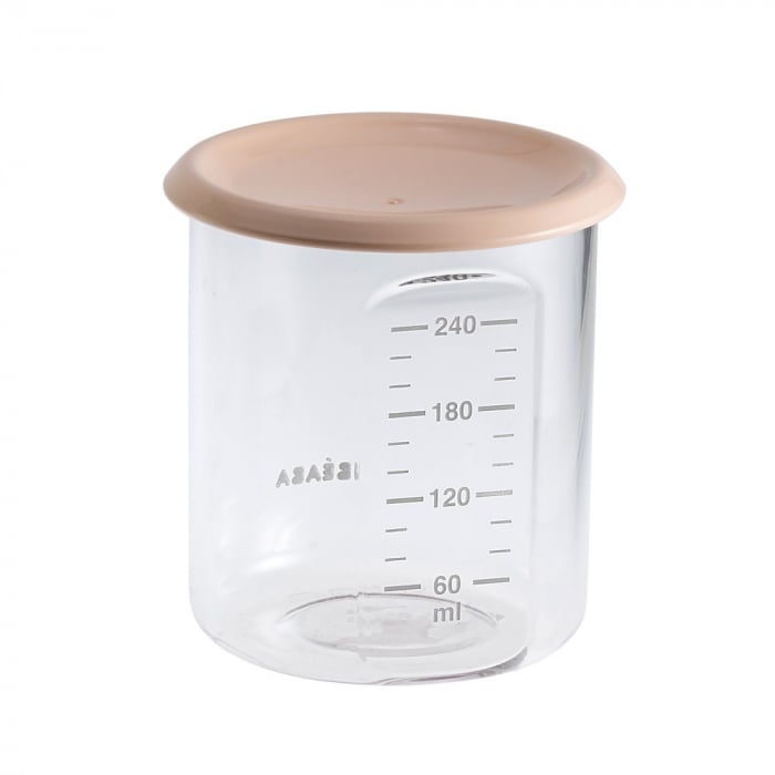 Recipient Ermetic Beaba Tritan 240 ml Nude