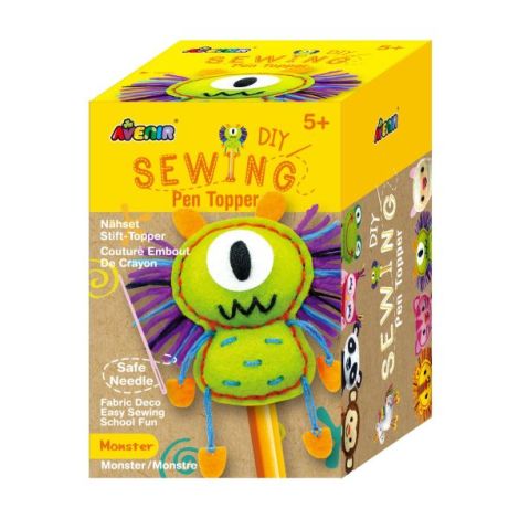 Set cusut DIY Monstrulet Avenir | Topper creion