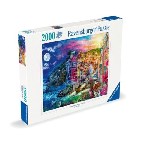 Puzzle Ravensburger Cinque Terre 2000 piese - imagine 3