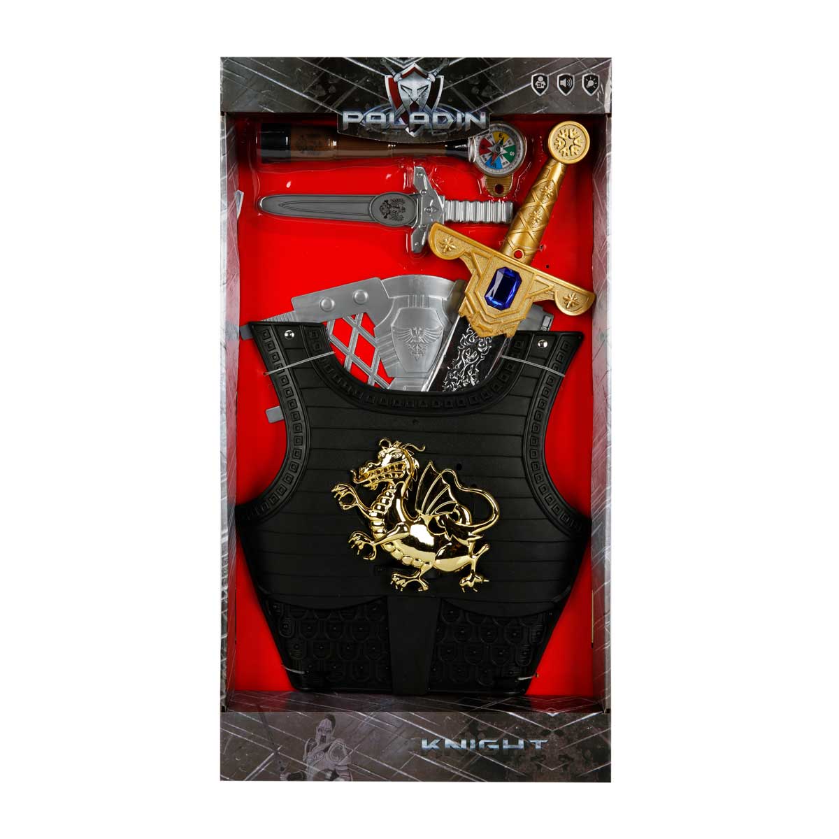 Set Cavaler Paladin cu Sabie Sunet și Armură