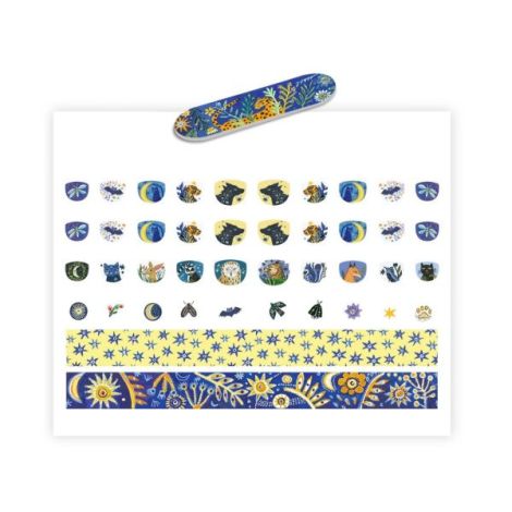 Djeco Stickere Unghii Reflectia Lunii | Fără Ojă - imagine 2