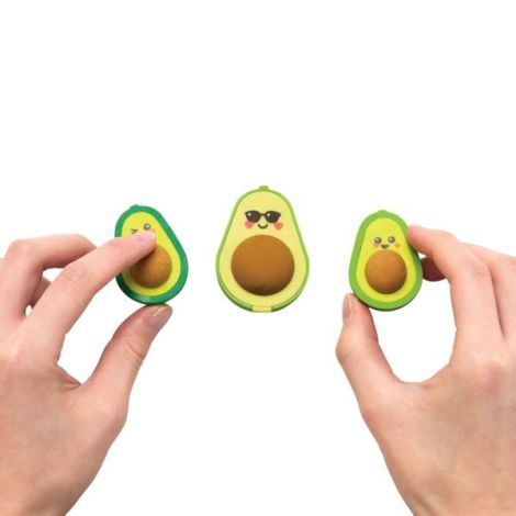 Set Avocado Love Ooly | Ascutitoare si Radiere Haioase - imagine 6