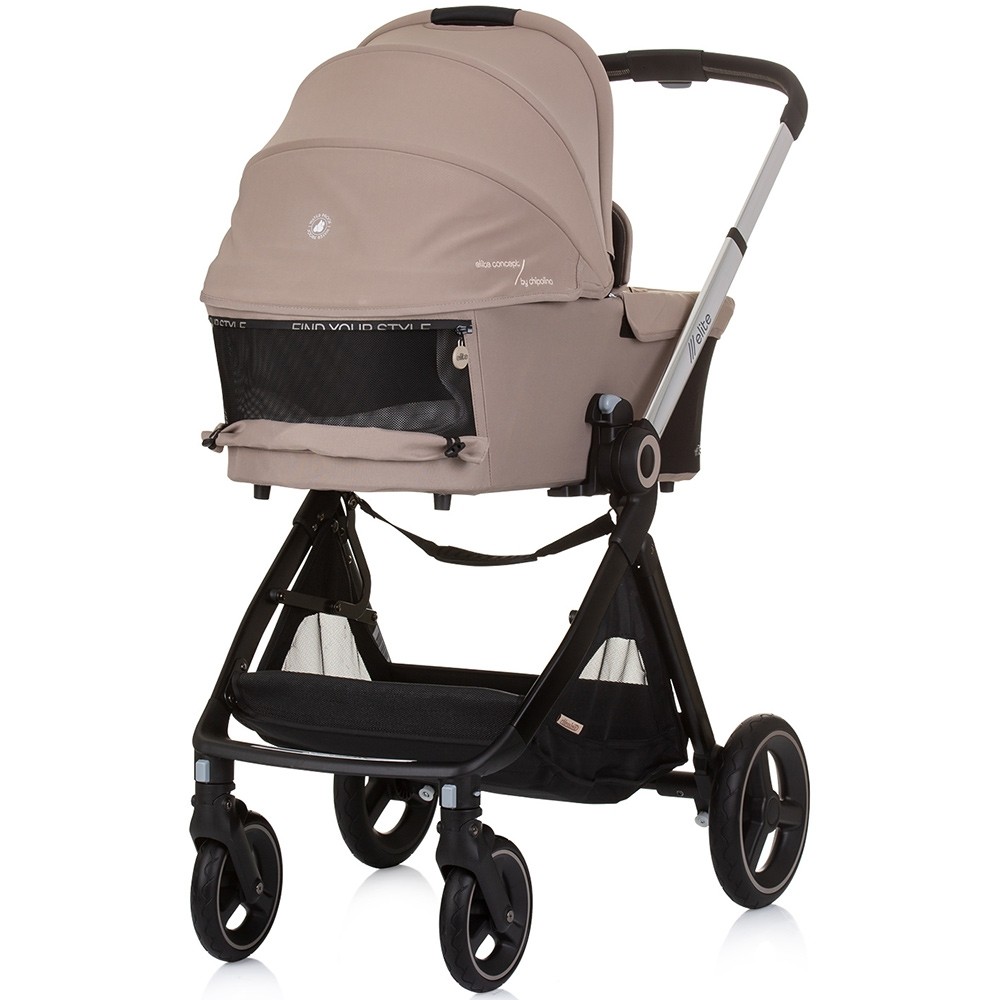 Chipolino Elite 3 in 1 Macadamia i-Size, Carucior Premium - imagine 5