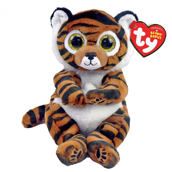 Plus TY 15cm Beanie Bellies Clawdia Tigru