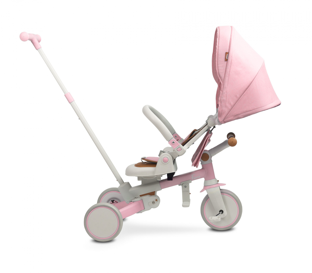 Tricicleta Toyz Faro Pink Ultra-pliabilă Multifuncțională - imagine 9