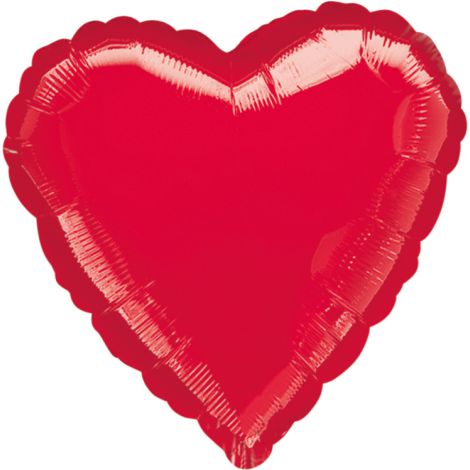 Balon Folie Inima 23 cm Amscan | Decoratiuni Party