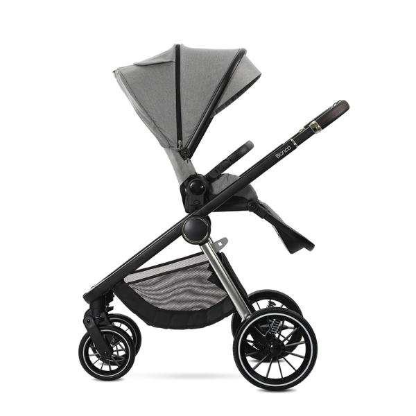 Carucior 2 in 1 Lorelli Bianca Grey - Sistem Complet - imagine 4