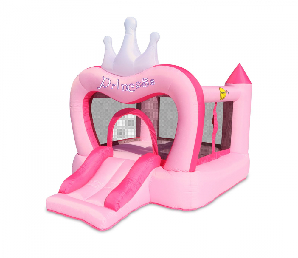 Happy Hop Castel Printese cu Tobogan - Jucărie Exterior - imagine 6