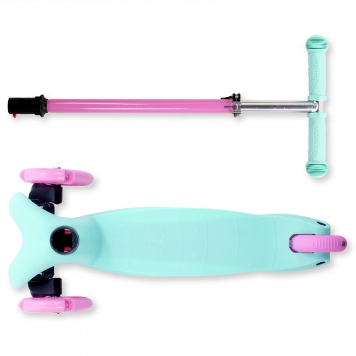 Trotineta Kidwell Uno Mint LED, 1.8 kg, Ghidon Reglabil - imagine 6