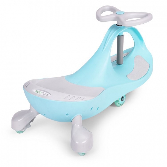 PlasmaCar Ecotoys Albastru | Fără pedale, până la 120kg - imagine 7