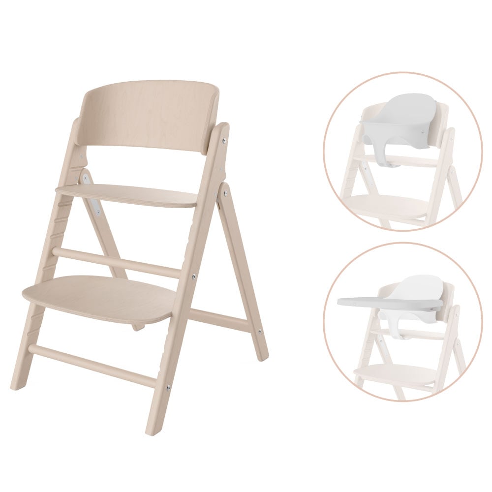 Scaun de masă Cybex Click Fold 3 in 1, All Natural