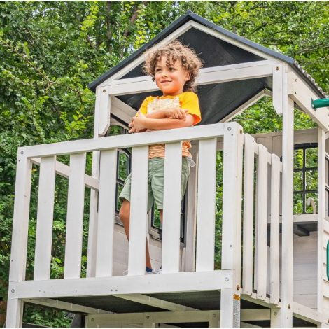 Complex Joaca KidKraft Woodland View cu Tobogan & Casuta - imagine 9