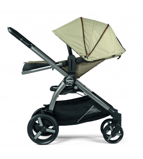 Carucior Ypsi Peg Perego Combo Class Beige, Reversibil - imagine 2
