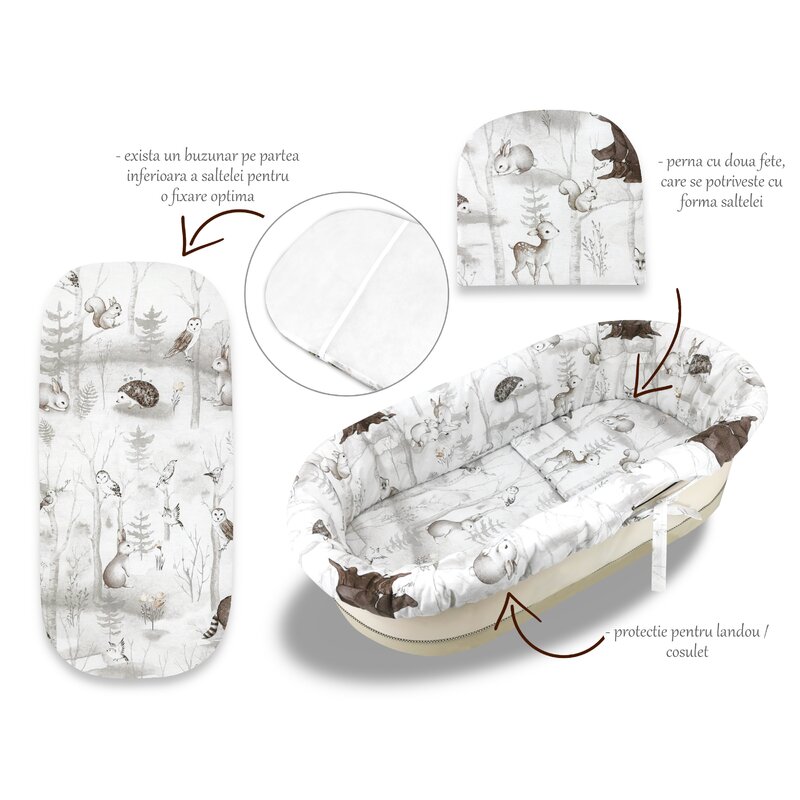Set Landou Miminu Woodland - Protecție Design - imagine 3