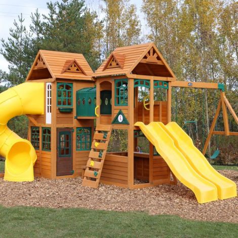 Complex Joacă Kingsbridge Kidkraft Cedru Premium - imagine 4